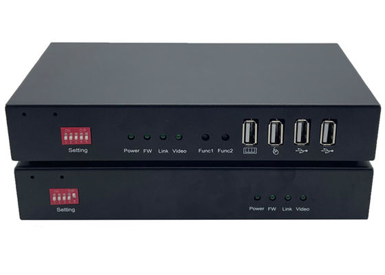 10km Hdmi 1.4 Kvm Usb ไฟเบอร์ออปติก เอ็กซ์เทนเดอร์