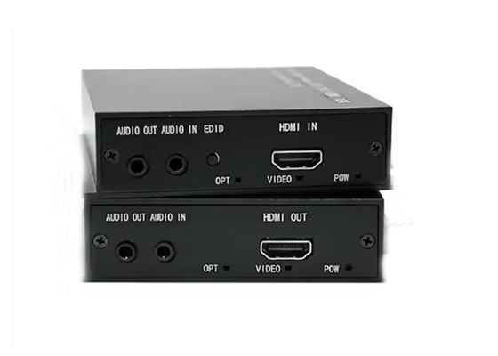 20KM การถ่ายทอด 1920x1080@60Hz Plug-and-Play ไฟเบอร์ออปติก HDMI Extender สําหรับโรงภาพยนตร์และการถ่ายทอด