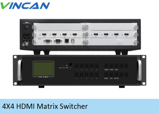 100VAC Video Wall Controller 4x4 HDMI, Matrix 3x3 TV Wall Controller