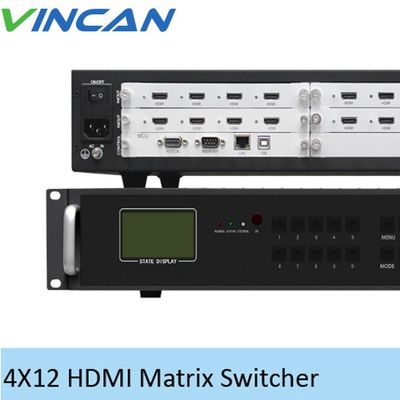 2x2 1x2 3x3 ตัวควบคุมผนังวิดีโอ LCD หลายรูปแบบ BNC Female Systems