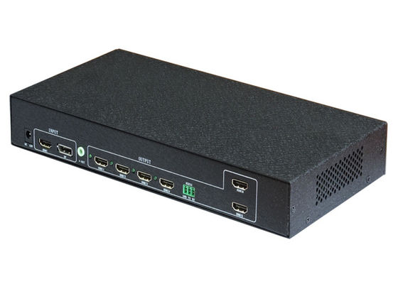 อินพุต HDMI 2.0 และเอาต์พุต 1080p สี่ตัว Video Wall Controller 2x2 4K 60Hz