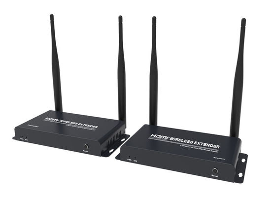 3D 1080P H.264 HDMI ผ่านตัวขยายสัญญาณไร้สาย 200M รองรับการควบคุม IR ทางเดียว