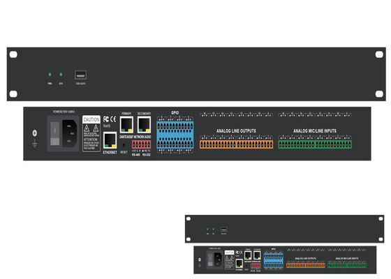 การปรับปรุงเสียง Dante Network Controller การยกเลิกเสียง