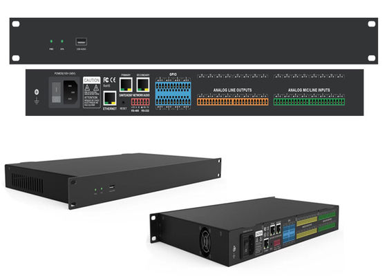 1.2ms ความช้าต่ํา Dante Audio Controller 24 บิต