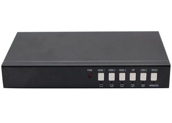 เครื่องเปลี่ยนวิดีโอ UHD แบบไร้ขอบเขต กับ Multiview 5x Inputs และ 2x Outputs