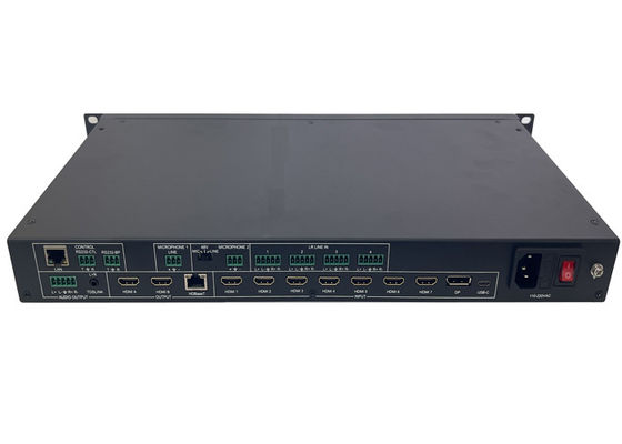 เครื่องเปลี่ยนการนําเสนอ UHD แบบไร้ขอบเขต พร้อมการควบคุม Multiview