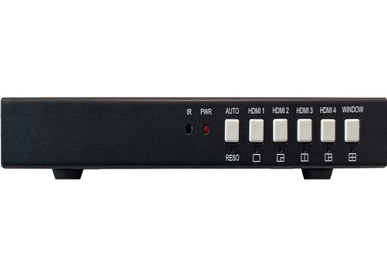 4x Inputs และ 1x Output เครื่องเปลี่ยนวิดีโอ UHD แบบไร้ขัด กับการควบคุม Multiview