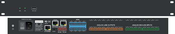 24 บิต Dante Audio Controller ประสบการณ์ การควบคุมเสียงสูงสุด