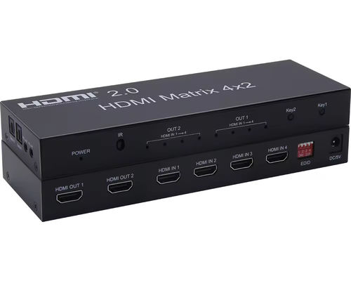 เครื่องเปลี่ยนเมทริกซ์ 8k 4x2 HDMI พร้อม earc