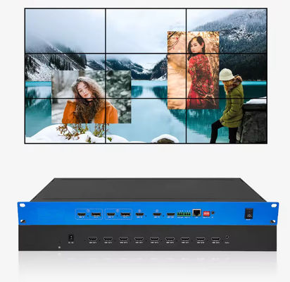 4k60 HDMI Matrix Switcher 3x3 3x4 3x5 3x6 เครื่องประมวลภาพ เครื่องประมวลภาพผนัง