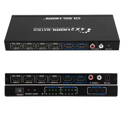HDMI Matrix Switcher ความละเอียดสูง รองรับ HDCP2.2 และ 4Kx2k 60Hz