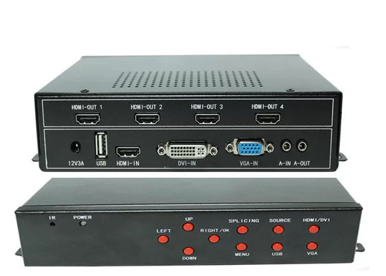 4K LCD Video Wall Controller พร้อม HDMI, DVI