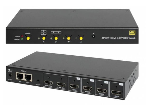 เครื่องควบคุมกําแพงวิดีโอ HDMI หลายจอ - รองรับการวางแผนและการตั้งค่าแบบยืดหยุ่น