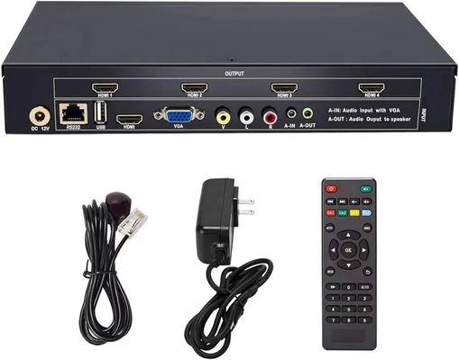 4K LCD Video Wall Controller การวางแผนหลายจอและการประมวลภาพที่ก้าวหน้า