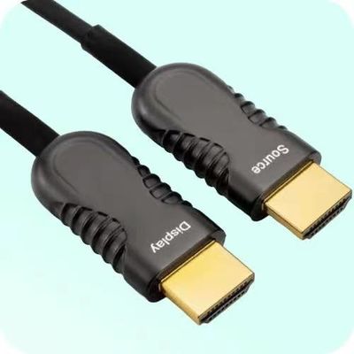 HDMI 2.0 ไฟเบอร์ออปติกเคเบิล การสนับสนุนความละเอียด 4K สําหรับการเชื่อมต่อระยะไกล