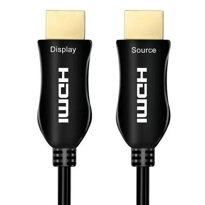 4K HDMI2.0 สายไฟเบอร์ออปติก 48 Gbps สายไฟเบอร์ออปติก HDMI ความเร็วสูง