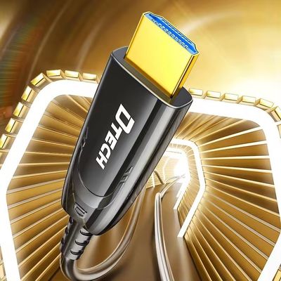 สายเคเบิลไฟเบอร์ออปติก HDMI ความเร็วสูง 4K ราคา 60Hz, HDR, น้ําหนักเบาและทนทาน