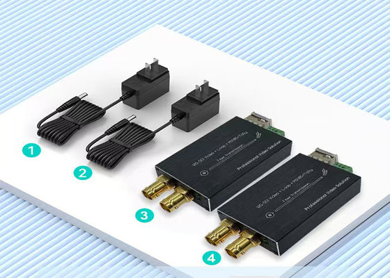 12G SDI Optical Video Extender แจ้งสัญญาณคุณภาพสูง 1080p ผ่านไฟเบอร์ออปติก