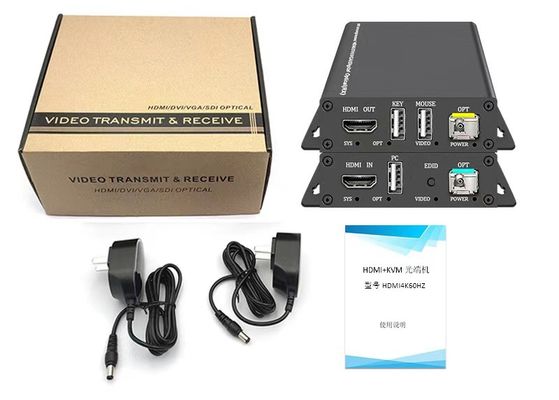 12G SDI Optical Extender: 4K/60Hz การส่งวีดีโอไร้ความเสียสูงถึง 20 กม.