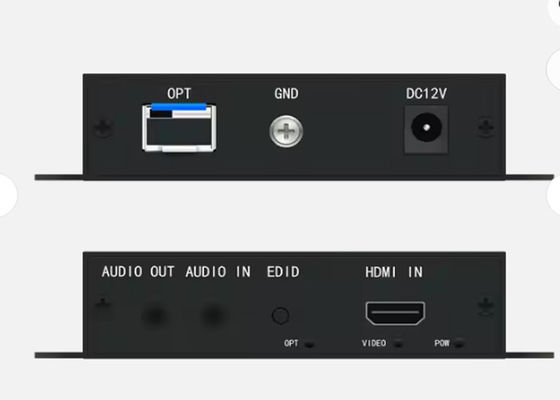 เครื่องขยายไฟเบอร์ออปติก 20 กม. HDHDMI 1920x1200@60Hz Plug And Play