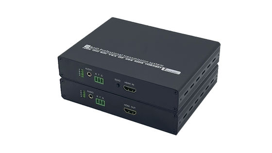 20KM การถ่ายทอด 4K HDMI Extender กับ Uncompressed Fiber Optic Extender สําหรับวิดีโอความละเอียดสูง