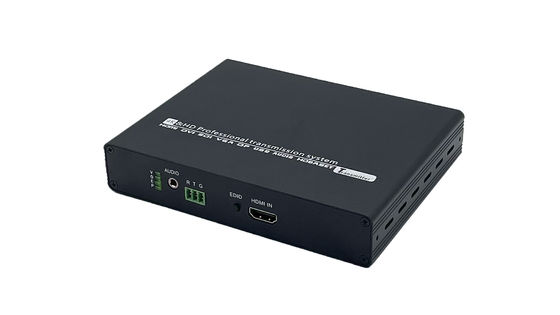 20KM การถ่ายทอด 4K HDMI Extender กับ Uncompressed Fiber Optic Extender สําหรับวิดีโอความละเอียดสูง