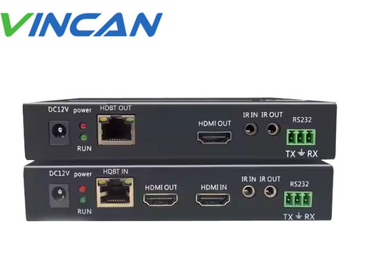 4K 70M HDMI over cat6 HDBaseT Extender ไม่มีการชะลอ ไม่มีการกด