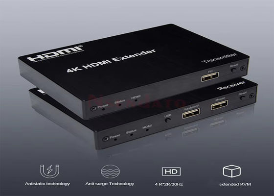 150M 4K 30Hz HDMI KVM USB Port HDBaseT Extender ผ่าน Cat 5e / Cat6