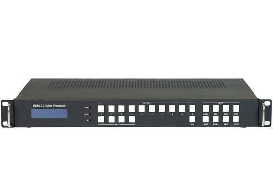 3x4 2x4 3x3 Hdmi 4k Quad Video Wall Processor พร้อม 4 ทางเข้า 12 ทางออก