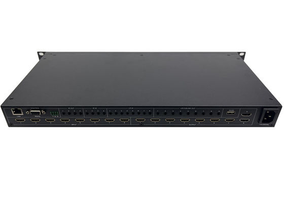 4k HDMI Seamless Video Matrix Switcher 8x4 และ 8x8 ออดิโอสําหรับออดิโอความละเอียดสูง
