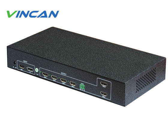 1x6 Video Wall Controller - 6 Output LCD Display Processor สําหรับผนังหลายจอ