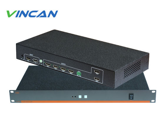 1x6 Video Wall Controller - 6 Output LCD Display Processor สําหรับผนังหลายจอ