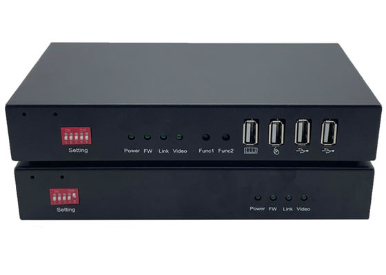 4k hdmi และ usb kvm ผ่านชุดอุปกรณ์ขยายไฟเบอร์ออปติก