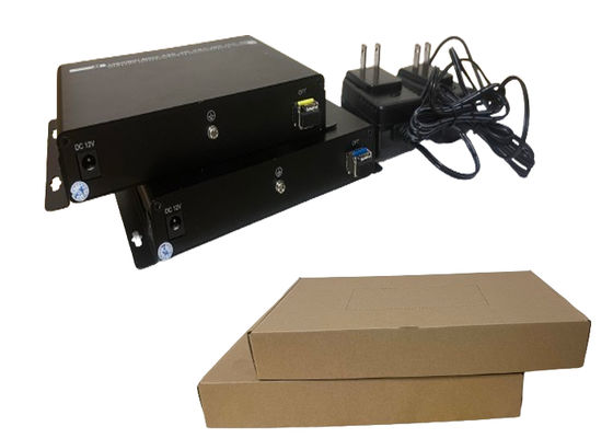 เครื่องขยายไฟเบอร์ออปติก HDMI แบบมืออาชีพ 1920*1080@60Hz การส่งไร้ความสูญเสีย