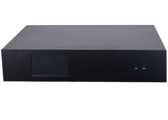 8x8 โมดูลาร์ HDMI วิดีโอวอลล์โปรเซสเซอร์ 4K60 4:4:4 พร้อม 16 หน้าต่างสำหรับวิดีโอวอลล์คอนโทรลเลอร์