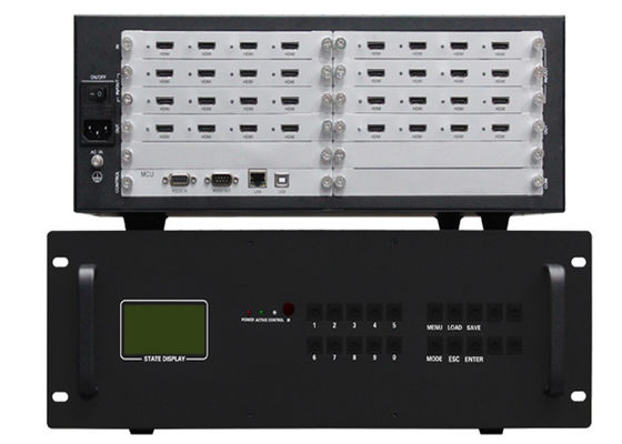 16 ช่องสัญญาณ HDMI Video Wall Controller พร้อมรองรับ 4x4, 3x2, 3x3 และกำหนดเองได้
