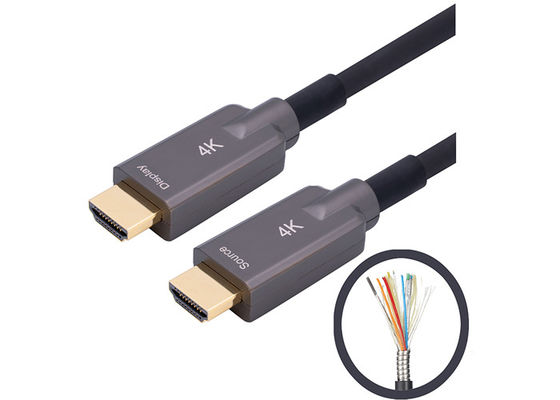 สายไฟเบอร์ออปติก 4K 60Hz HDMI