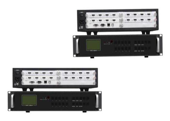 HDMI 3X4 3X3 TV Wall Controller 4 ช่องสัญญาณอินพุต 12 ช่องเอาต์พุต