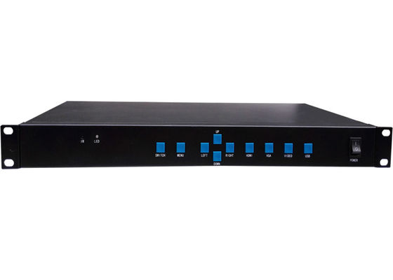 1 อินพุต 9 เอาต์พุต LCD Video Wall Screen Controller 3X3 พร้อม IR RS232