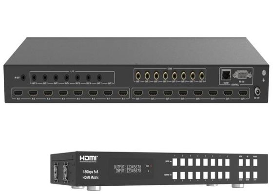 HDCP2.2 ตัวสลับเมทริกซ์ HDMI
