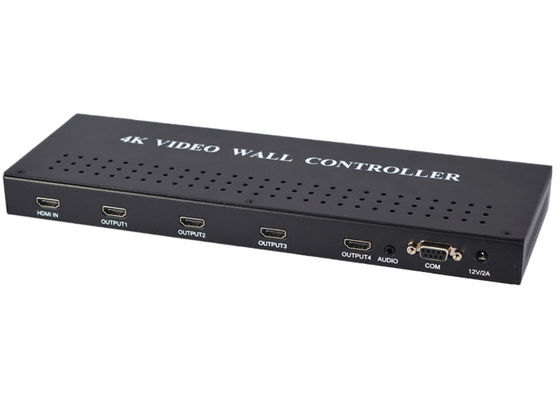 1 IN 4 OUT 4K HDMI 1.4 โปรเซสเซอร์ 2X2 1X2 2X1 1X3 3X1 1X4 4X1 โหมด