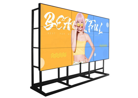 3.5 มม. Bezel แคบ FHD BOE หน้าจอ LCD ผนังวิดีโอ 46 นิ้ว 49 นิ้ว