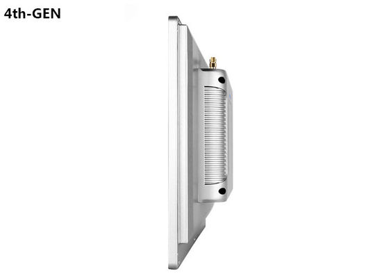 IP65 21.5 นิ้ว Industrial Panel Mount Panel PC สำหรับระบบควบคุมที่ตั้งโปรแกรมได้