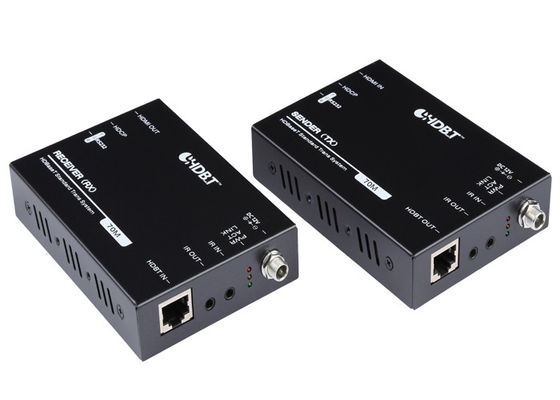 70 เมตร (228 ฟุต) HDBaseT HDMI 2.0 Extender Set over Cat6 พร้อม 4K @ 60Hz 4 : 4 : 4