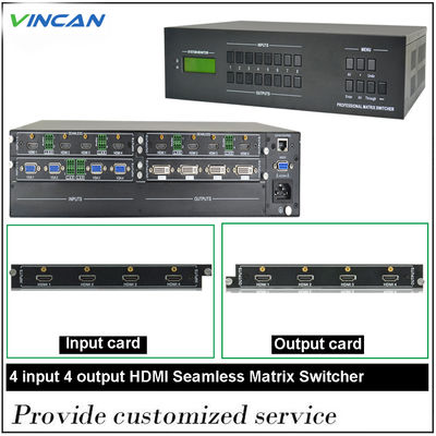 4K Hdmi Video Audio Matrix Switcher เมทริกซ์ Hdbaset 4x4 8x8 4x2
