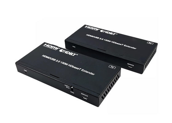 18Gbps HDBaseT HDMI2.0 150 เมตร HD Video Extender พร้อม USB 2.0