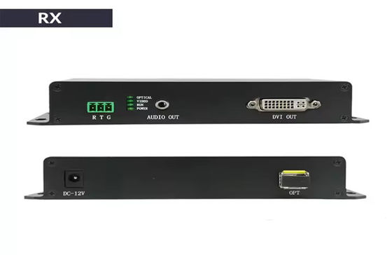 20km DVI Fiber Extender 1080p@60Hz HDMI 1.3 และ 3.5mm การสนับสนุนเสียง