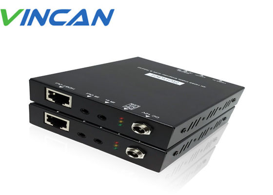 70m HDBaseT Extender 4K UHD HDMI Extender Over Cat6 พร้อมความช้าศูนย์& IR RS-232