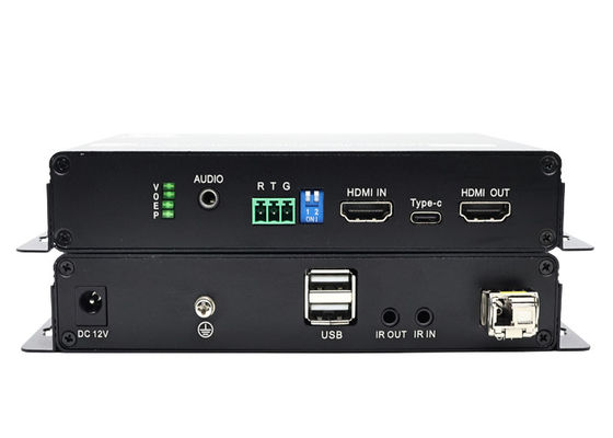 HDMI 4K Optical Extender ระยะไกล 4K HDMI Over Fiber Solution