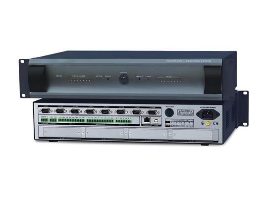 โปรเซสเซอร์ควบคุม AV พร้อมการควบคุมอุปกรณ์ RS232, RS485, รีเลย์, IR และ TCP/IP